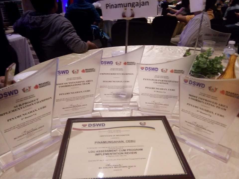 5 out of 9 awards go to Pinamungajan